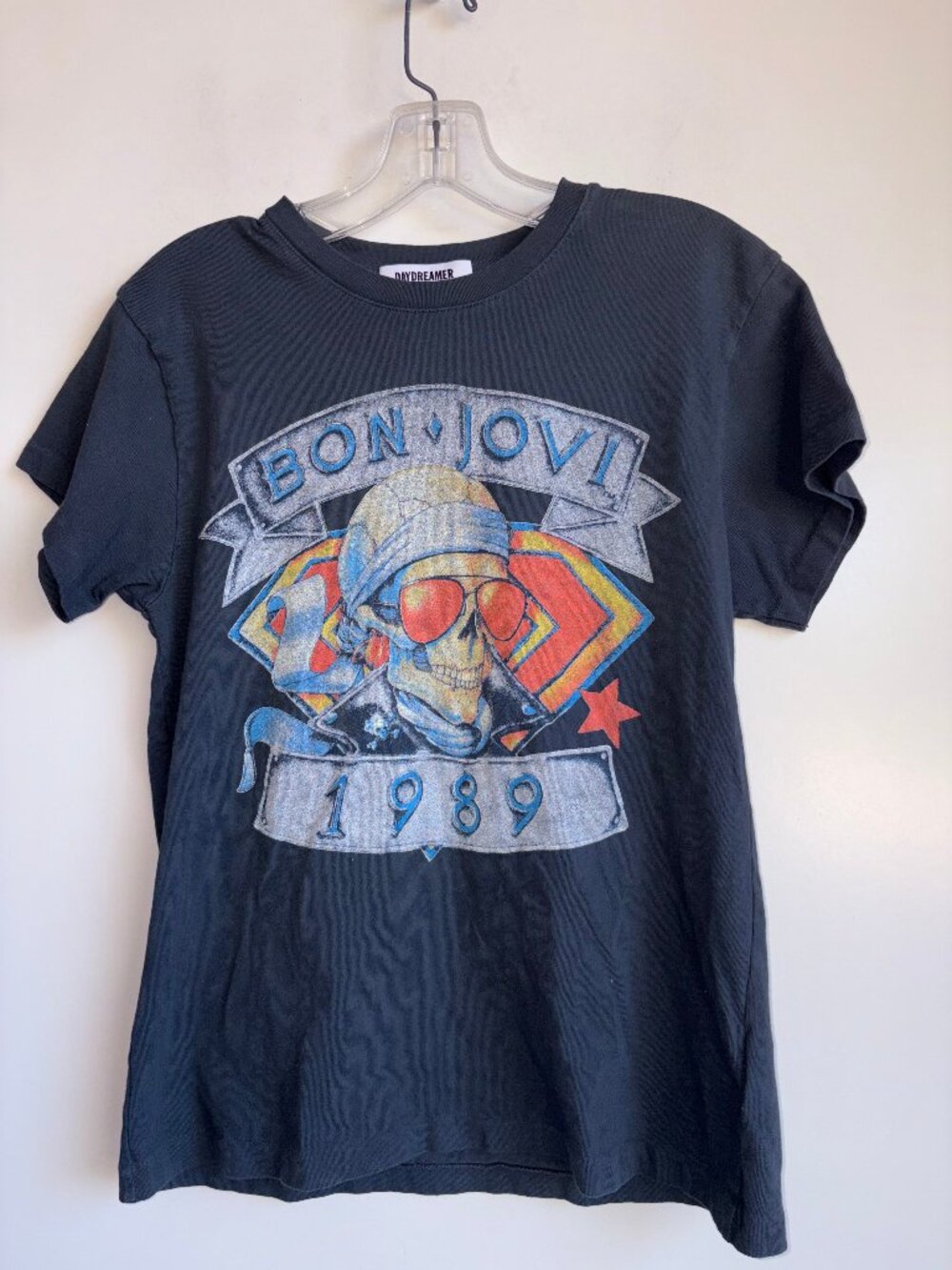 DAYDREAMER Bon Jovi 1989 Tour Tee Shirt Size XS